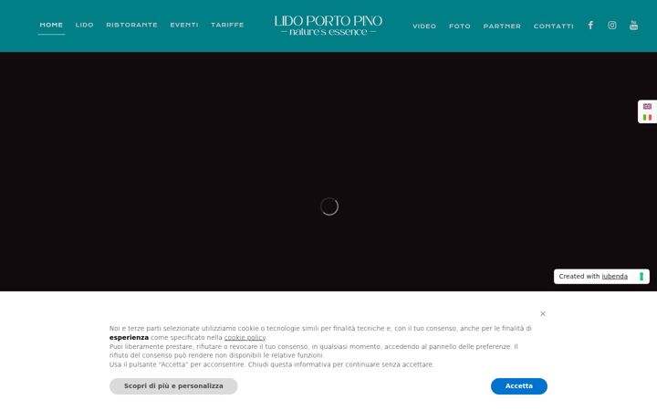Screenshot of lidoportopino.it