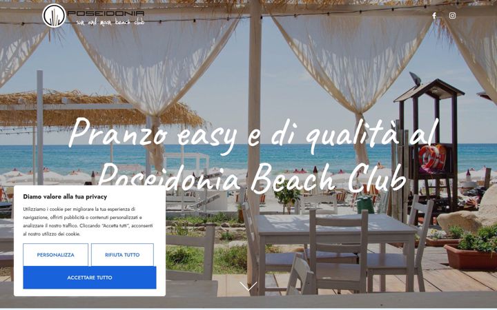 Screenshot of lidoristorantecilento.it