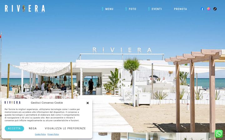 Screenshot of lidoriviera.com