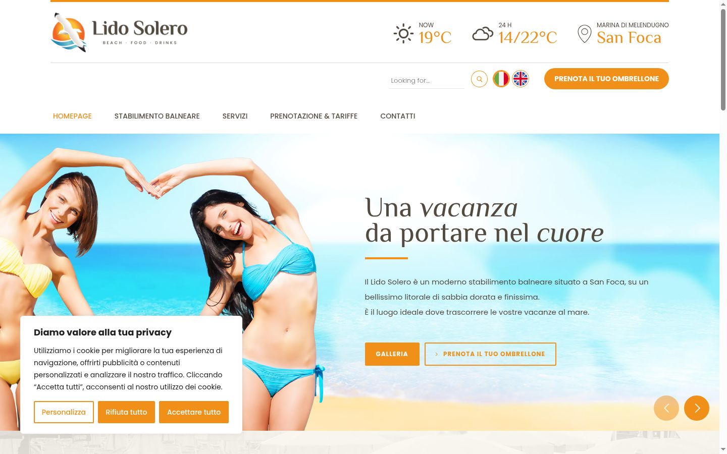 Sutikimo reklamjuostės, rodytos prieš bet kokią sąveiką, ekrano kopija