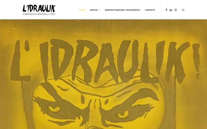 Screenshot of lidraulik.it