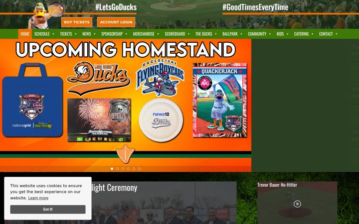 Screenshot of liducks.com