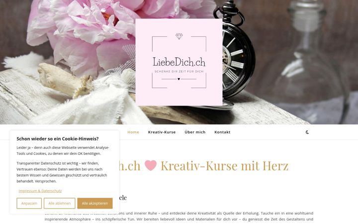 Screenshot of liebedich.ch