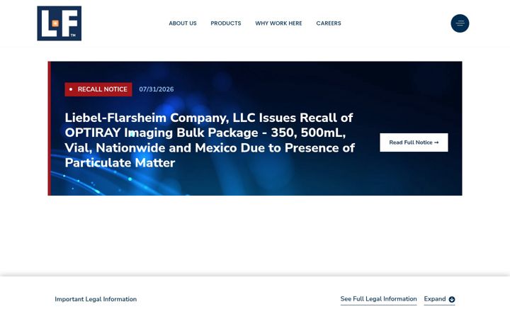 Screenshot of liebel-flarsheim.com