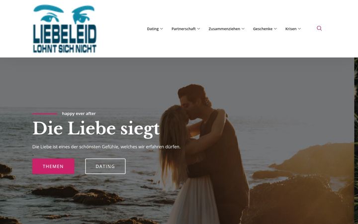 Screenshot of liebeleid.de