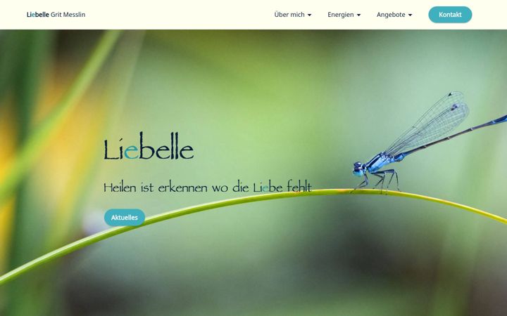 Screenshot of liebelle.org