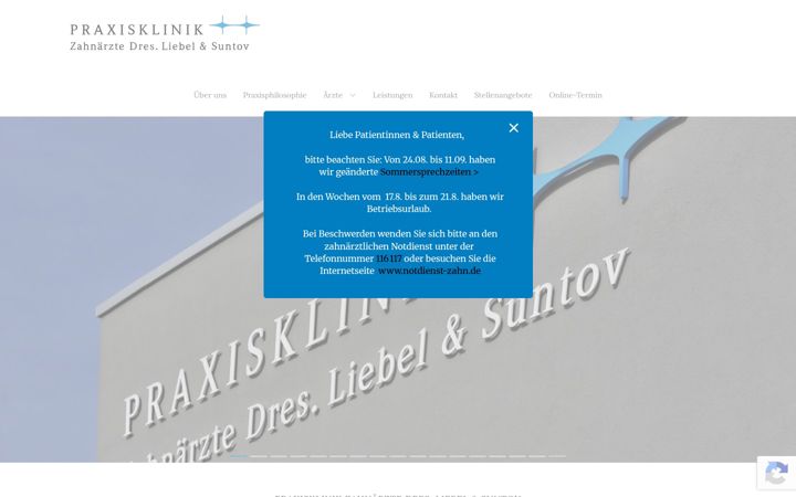 Screenshot of liebelundsuntov.de