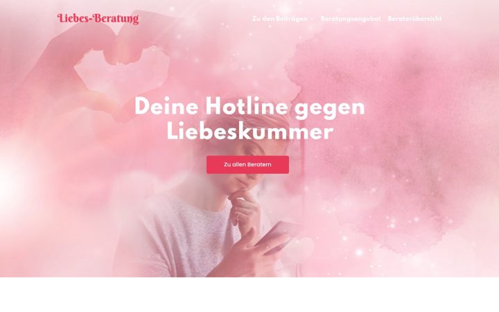 Screenshot of liebes-beratung.de