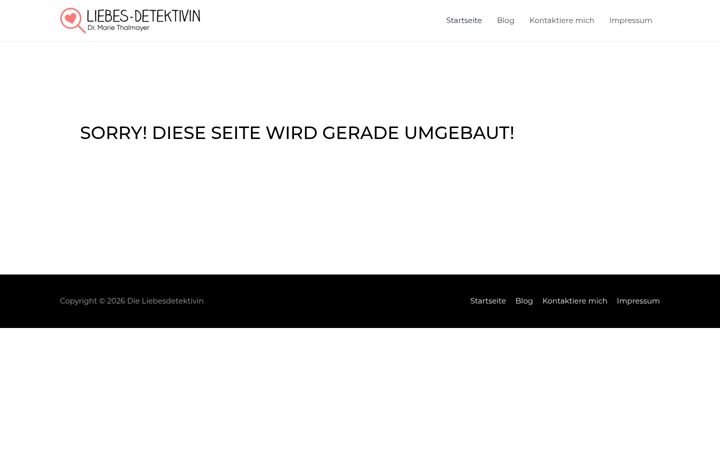 Screenshot of liebes-detektivin.de