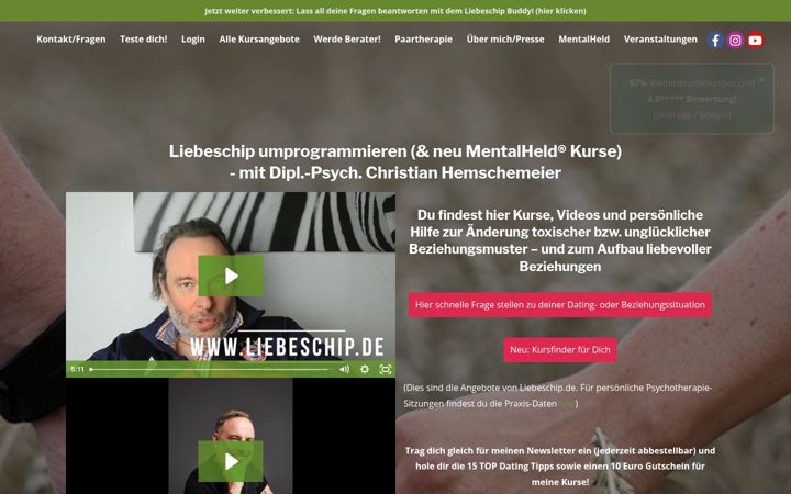 Screenshot of liebeschip.de