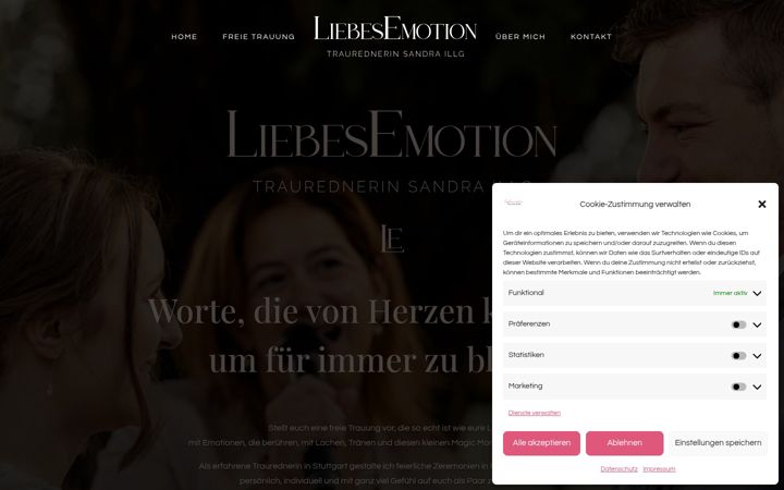 Screenshot of liebesemotion.de