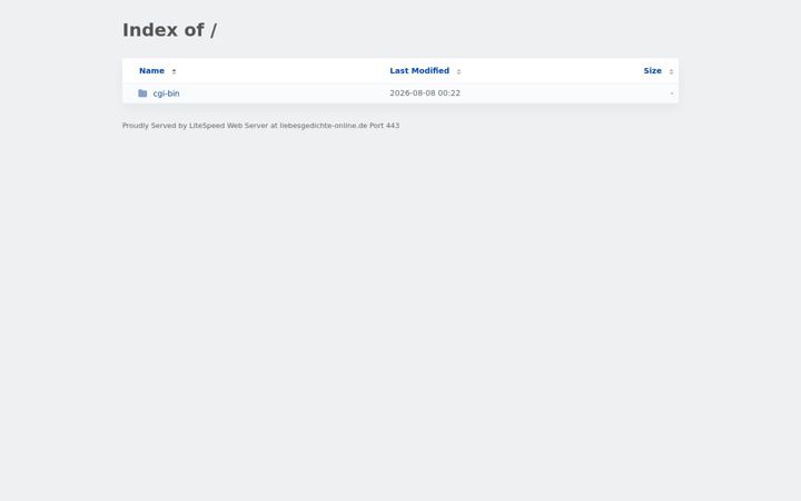Screenshot of liebesgedichte-online.de