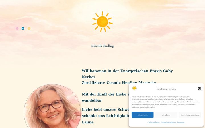 Screenshot of liebevolle-wandlung.de
