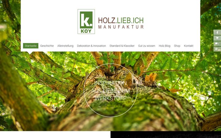 Screenshot of liebich-holz.de