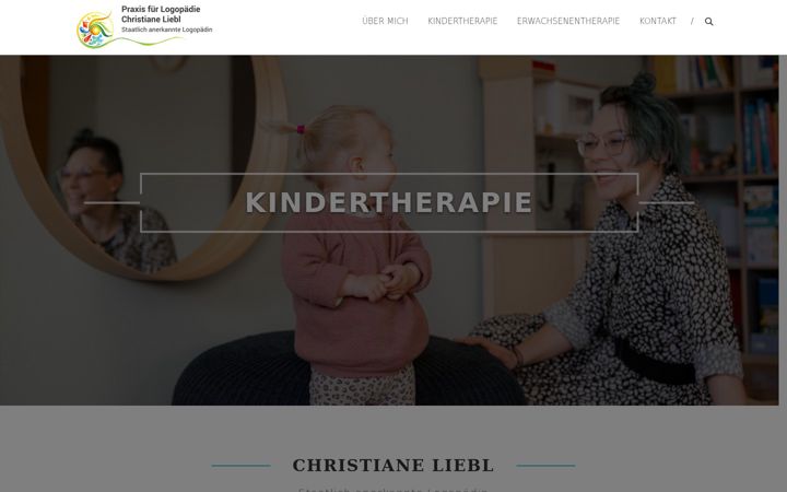 Screenshot of liebl-logopaedie.de