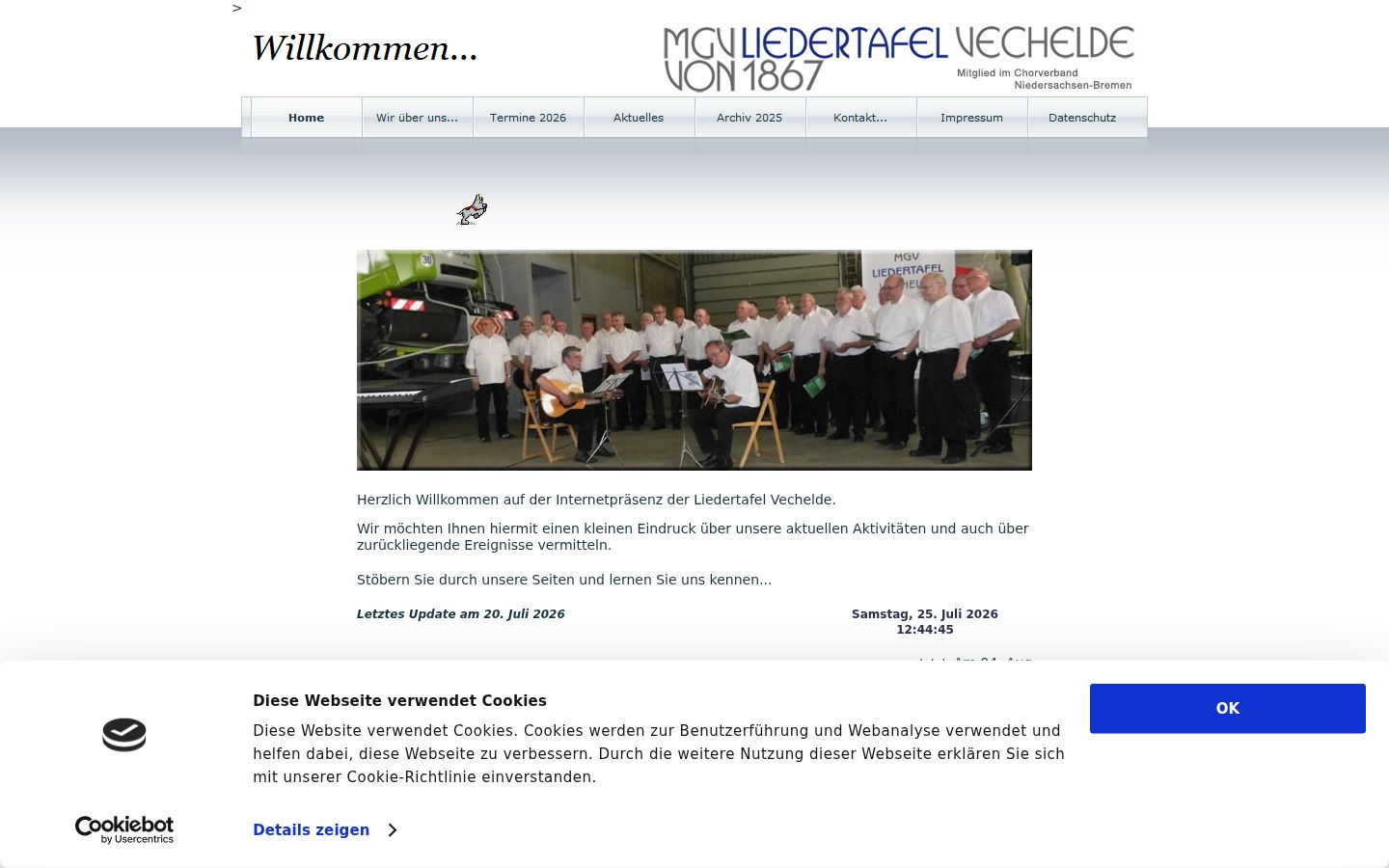 Screenshot tal-banner tal-kunsens muri qabel kwalunkwe interazzjoni