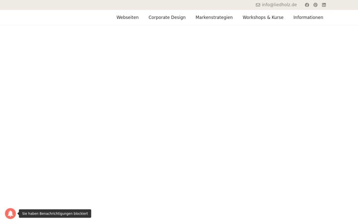 Screenshot of liedholz.de