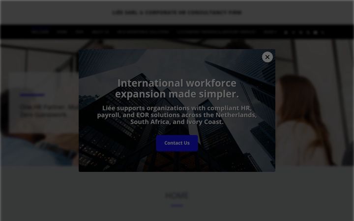 Screenshot of lieesarlci.com