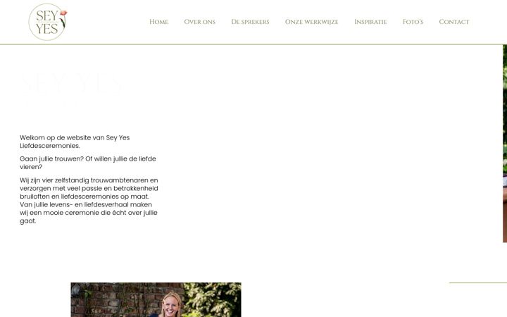 Screenshot of liefdesceremonies.nl