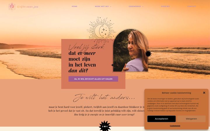 Screenshot of liefdevoorjou.com