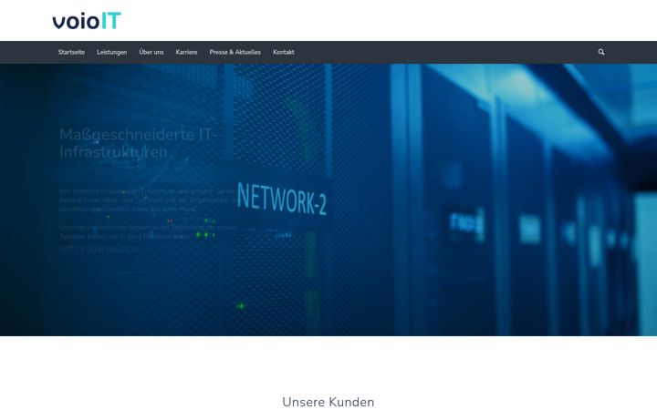 Screenshot of liemak-it.de