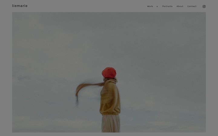 Screenshot of liemarie.com