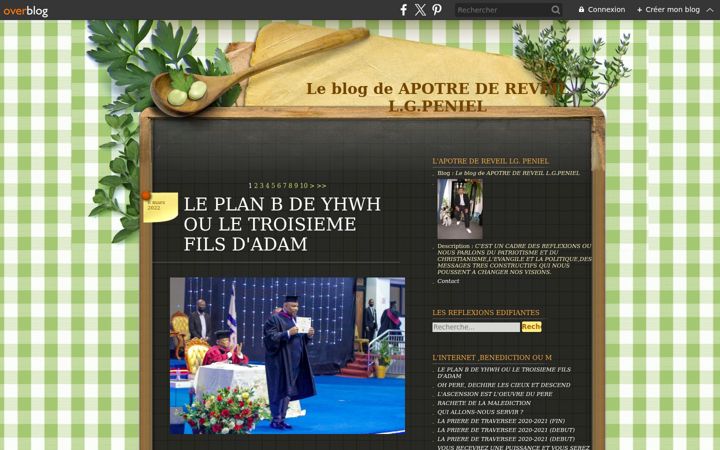 Screenshot of liendiguypeniel.com