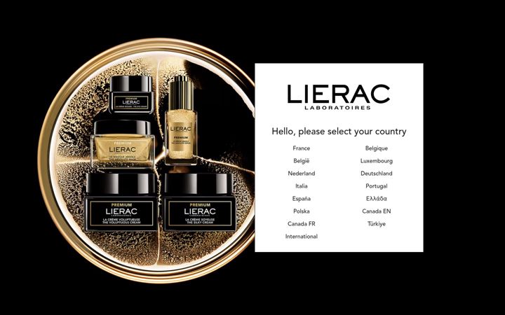 Screenshot of lierac.com