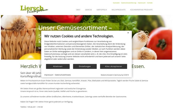 Screenshot of liersch-frischezentrum.de