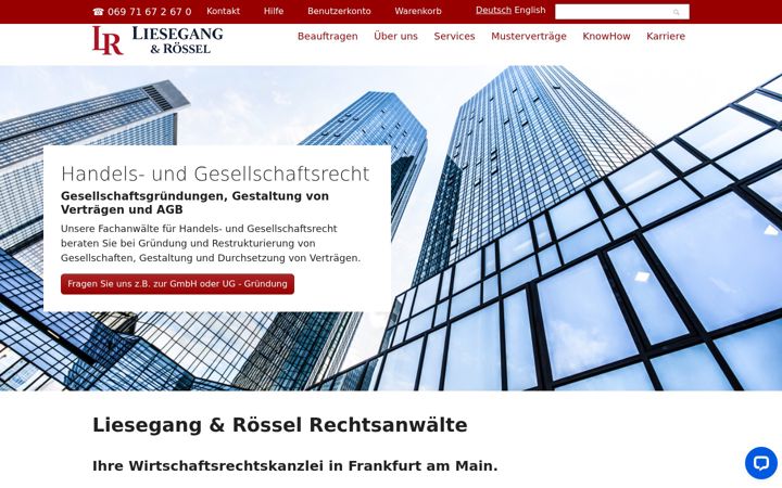 Screenshot of liesegang-partner.de