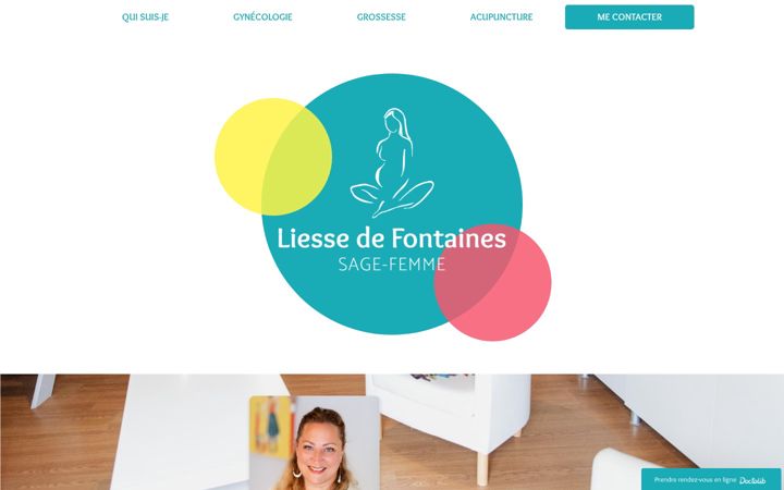 Screenshot of liessedefontaines.com