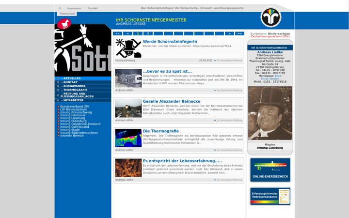 Screenshot of liesske-gruppe.de