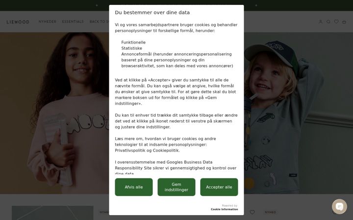 Screenshot of liewood.de