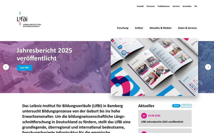 Screenshot of lifbi.de