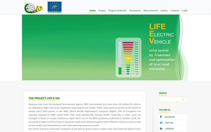 Screenshot of life-evia.eu