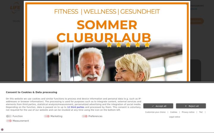 Screenshot of life-ludwigsburg.net