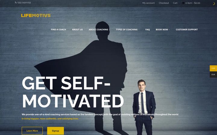 Screenshot of life-motivs.com