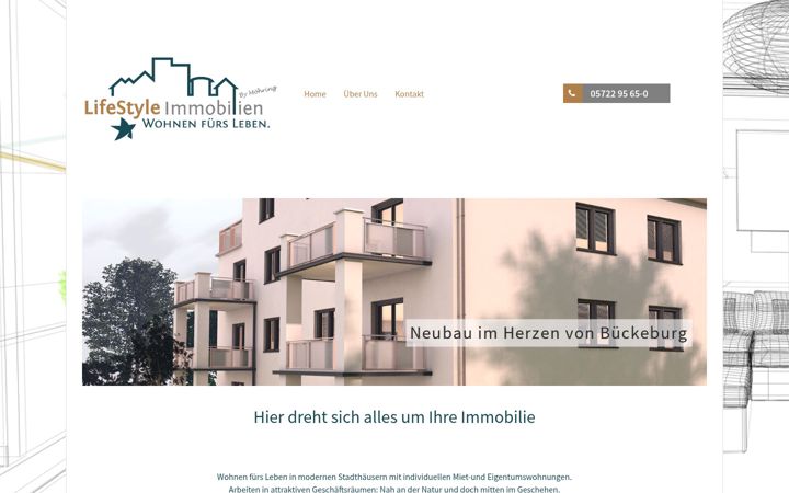 Screenshot of life-style-immobilien.de