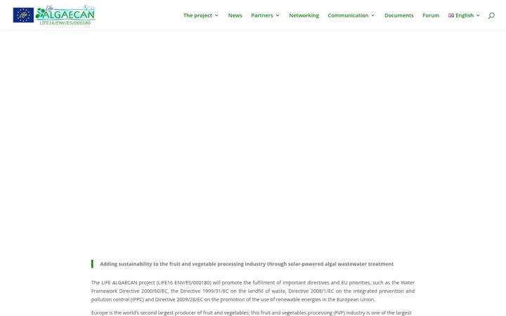 Screenshot of lifealgaecan.eu