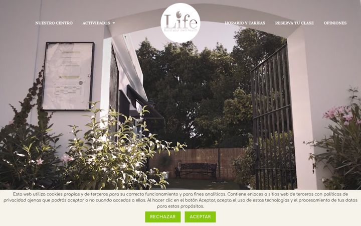 Screenshot of lifealicante.com
