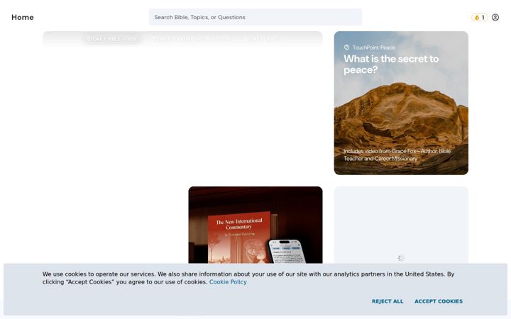 Screenshot of lifebible.com