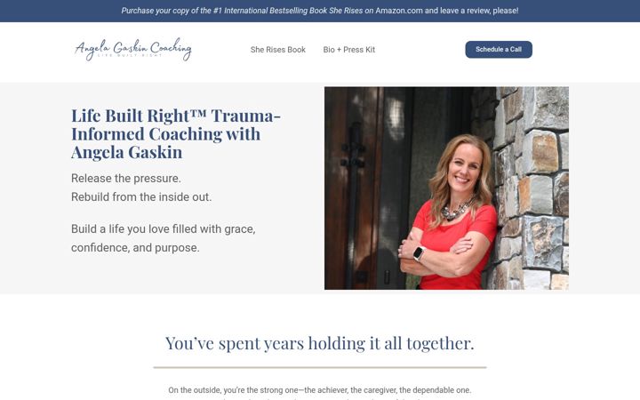 Screenshot of lifebuiltright.com
