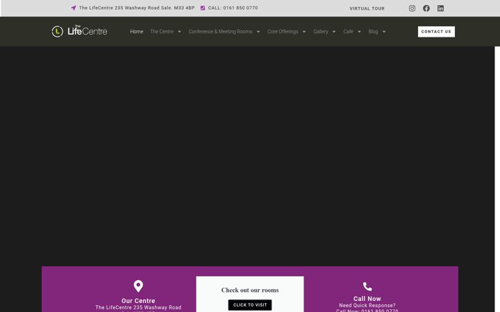Skjámynd af lifecentremcr.com