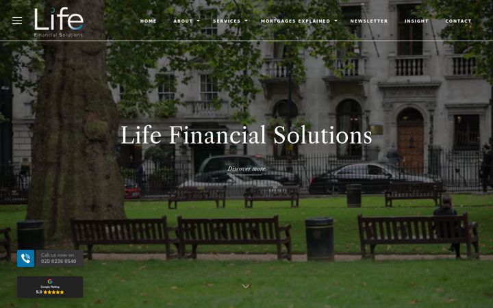 Screenshot of lifefs.com