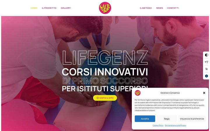 Screenshot of lifegenz.org