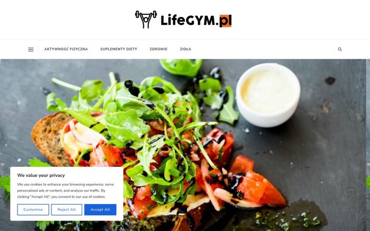 Screenshot of lifegym.pl