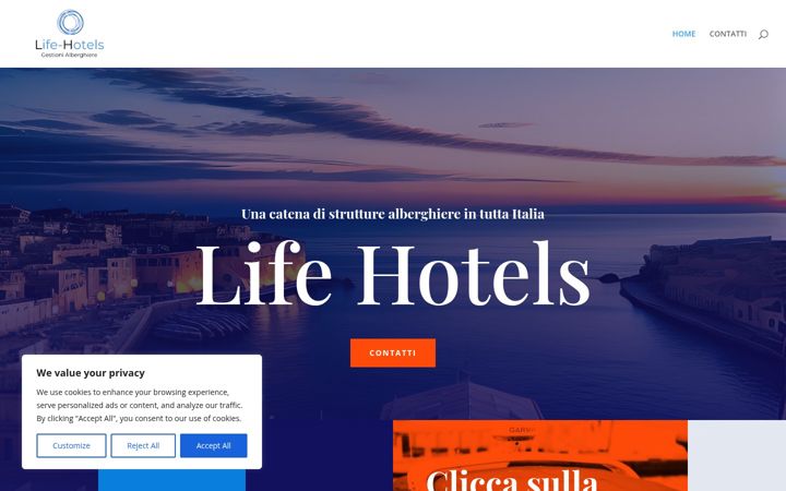 Screenshot of lifehotels.it
