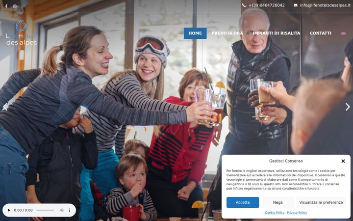 Screenshot of lifehotelsdesalpes.it