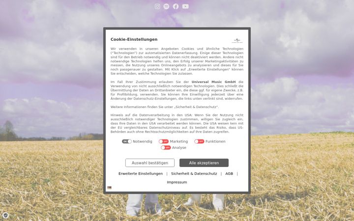 Screenshot of lifeisaroadtrip.de
