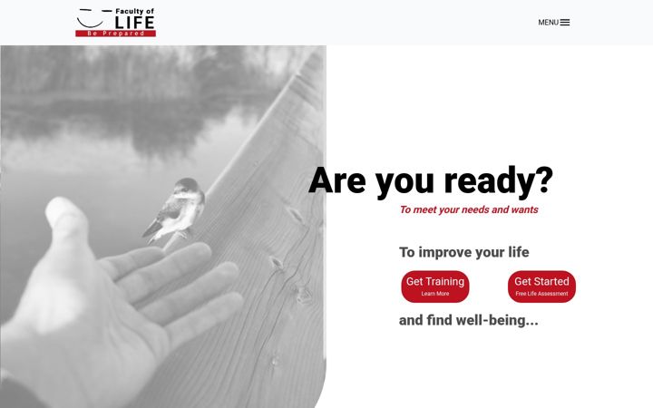 Screenshot of lifeism.uk